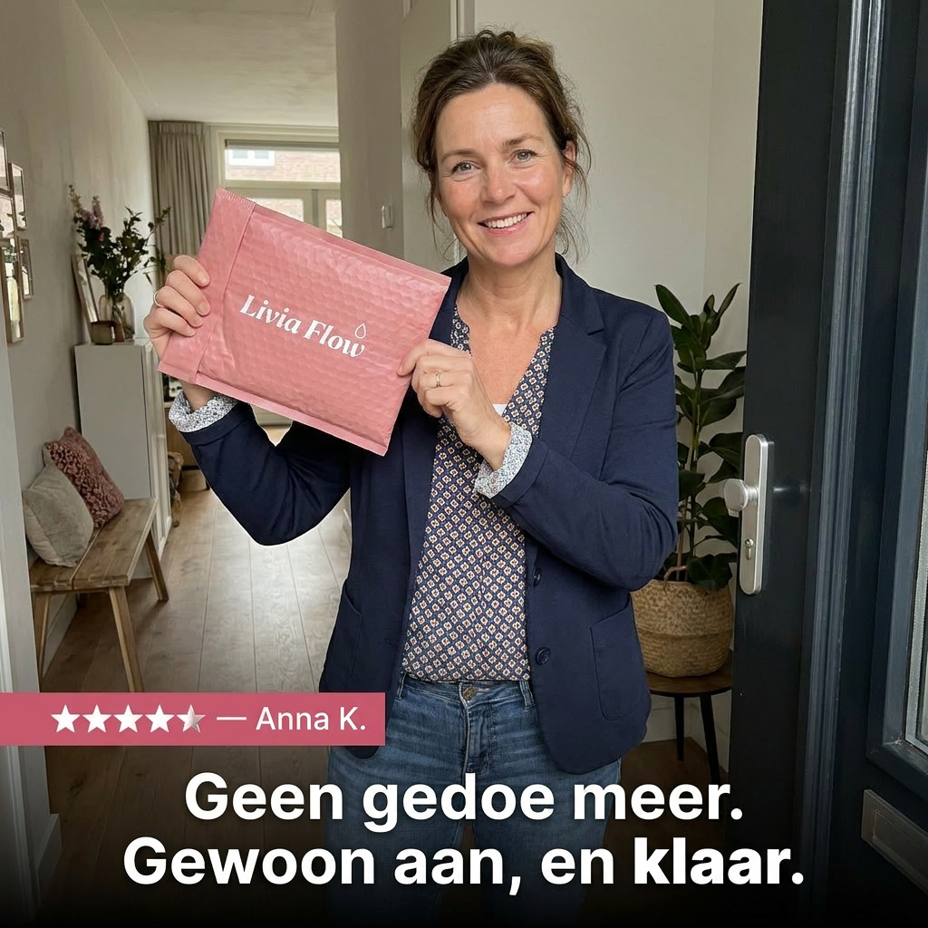 Lia - Mid Waist Lekvrij Ondergoed (3+2 Gratis)