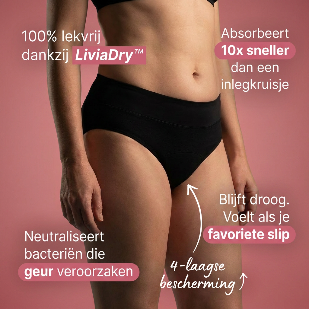Livia & Juul's - Lekvrij Ondergoed (3+2 Gratis)